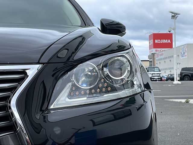 レクサス ＬＳ 460 バージョンC 山口県 2013(平25)年 9.7万km スターライトブラックガラスフレーク 純正ナビ/フルセグテレビ/Bluetooth/バックカメラ/クルーズコントロール/ブラインドスポットモニター/パワーシート/エアシート/シートヒーター/コーナーセンサー/ハンドルヒーター/ETC/純正フロアマット/純正18インチAW
