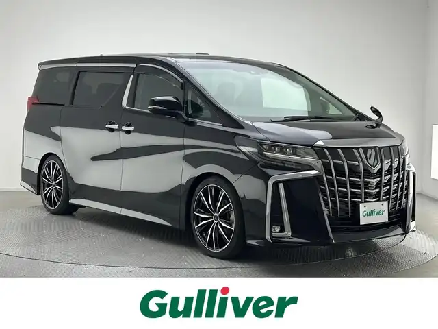 トヨタ アルファード S Cパッケージ 兵庫県 2020(令2)年 4.6万km ブラック 純正メモリーナビ/サンルーフ/Ｔｏｙｏｔａ　Ｓａｆｅｔｙ　Ｓｅｎｓｅ（プリクラッシュセーフティ）/デジタルインナーミラー/ドライブレコーダー/ETC/両側パワースライドドア/シートベンチレーション/ヒートシーター/ステアリングヒーター/クルーズコントロール/レーンキープアシスト/ブラインドスポットモニター/ブレーキホールド/電子パーキング/ステアリングスイッチ/オートハイビーム/オートライト/フルオートエアコン/パワーシート/電動格納ミラー/シートメモリー/プッシュスタート/横滑り防止装置/ECO MODE/ドアバイザー/ウッドコンビステアリング/nanoe/パワーバックドア/純正AW積込み冬用タイヤ　６ｍｍ　235/50/18