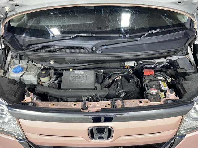 ホンダ Ｎ ＢＯＸ G L ホンダセンシング 沖縄県 2018(平30)年 6.3万km プレミアムピンクP 禁煙車/ホンダセンシング/社外ナビ/・ＣＤ／ＤＶＤ/バックカメラ/ビルトインＥＴＣ/ＵＳＢ入力端子/アクティブクルーズコントロール/衝突軽減ブレーキ/誤発進抑制機能/チップアップシート/ＬＥＤヘッドライト/片側パワースライド/スペアキー/取扱説明書/保証書