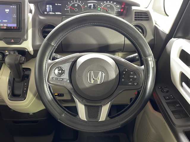 ホンダ Ｎ ＢＯＸ G L ホンダセンシング 沖縄県 2018(平30)年 6.3万km プレミアムピンクP 禁煙車/ホンダセンシング/社外ナビ/・ＣＤ／ＤＶＤ/バックカメラ/ビルトインＥＴＣ/ＵＳＢ入力端子/アクティブクルーズコントロール/衝突軽減ブレーキ/誤発進抑制機能/チップアップシート/ＬＥＤヘッドライト/片側パワースライド/スペアキー/取扱説明書/保証書