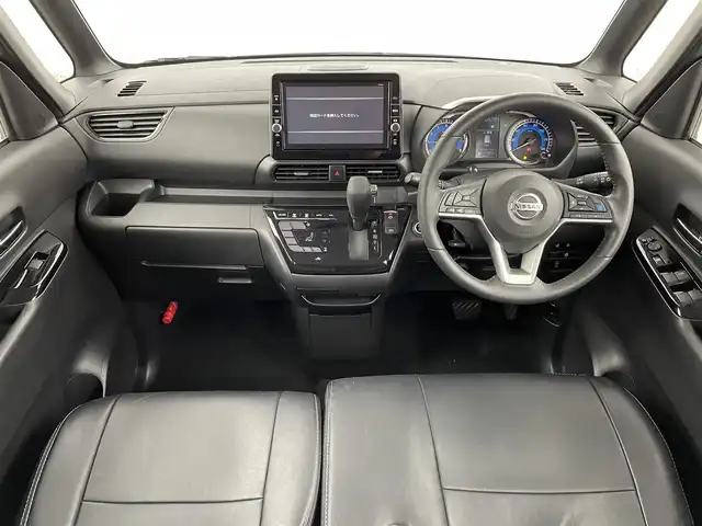 日産 ルークス HWS Gターボ プロパイロットED 福岡県 2021(令3)年 1.2万km アトランティックブルー 純正９型ナビ（フルセグＴＶ）　/全方位カメラ　/前方ドライブレコーダー　/ＥＴＣ　/ＡＣＣ　/プロパイロット　/コーナーセンサー　/エマージェンシーブレーキ　/レーンキープ　/両側電動スライドドア　/純正１５インチＡＷ