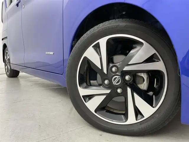 日産 ルークス HWS Gターボ プロパイロットED 福岡県 2021(令3)年 1.2万km アトランティックブルー 純正９型ナビ（フルセグＴＶ）　/全方位カメラ　/前方ドライブレコーダー　/ＥＴＣ　/ＡＣＣ　/プロパイロット　/コーナーセンサー　/エマージェンシーブレーキ　/レーンキープ　/両側電動スライドドア　/純正１５インチＡＷ