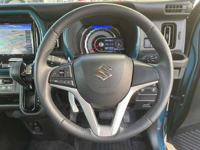 スズキ ハスラー HYBRID X 愛知県 2020(令2)年 2.8万km デニムブルー ガンメタリック 2トーン 衝突軽減ブレーキ /レーンキープアシスト /ナビ・フルセグTV /リアソナー /シートヒーター /LEDヘッドライト /オートライト /アイドリングストップ /プッシュスタート /スマートキー