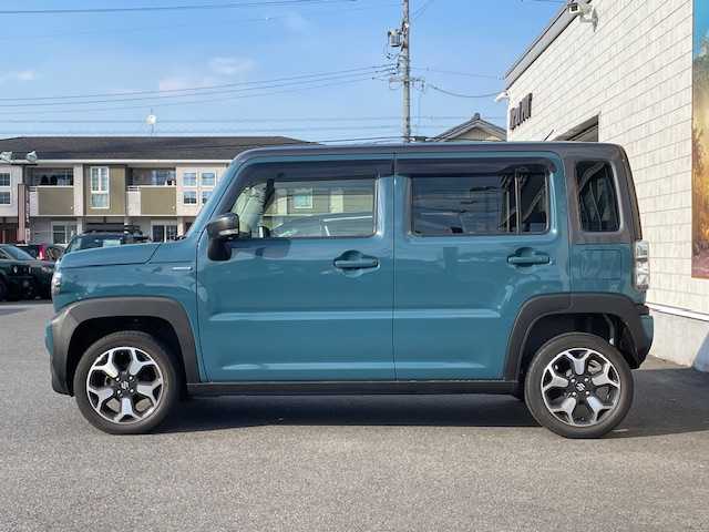 スズキ ハスラー HYBRID X 愛知県 2020(令2)年 2.8万km デニムブルー ガンメタリック 2トーン 衝突軽減ブレーキ /レーンキープアシスト /ナビ・フルセグTV /リアソナー /シートヒーター /LEDヘッドライト /オートライト /アイドリングストップ /プッシュスタート /スマートキー