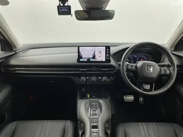 ホンダ ＺＲ－Ｖ ハイブリッド e:HEV Z 福井県 2023(令5)年 1.2万km クリスタルブラックパール ホンダセンシング/・衝突軽減ブレーキ/・車線逸脱警報機能/・クルーズコントロール（追従有）/純正Honda CONNECTディスプレー/【AM/FM/Bluetooth/フルセグTV/USB】/ETC2.0/ワイヤレス充電器/全方位カメラ/本革シート/パワーシート（運転席/助手席）/シートヒーター（運転席/助手席）/BOSEプレミアムサウンドシステム(12スピーカー)/プッシュスタート/スマートキー/スペアキー/オートライト/LEDヘッドライド/ドライブレコーダー