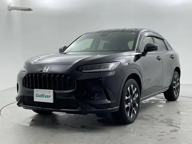 ホンダ ＺＲ－Ｖ ハイブリッド e:HEV Z 福井県 2023(令5)年 1.2万km クリスタルブラックパール ホンダセンシング/・衝突軽減ブレーキ/・車線逸脱警報機能/・クルーズコントロール（追従有）/純正Honda CONNECTディスプレー/【AM/FM/Bluetooth/フルセグTV/USB】/ETC2.0/ワイヤレス充電器/全方位カメラ/本革シート/パワーシート（運転席/助手席）/シートヒーター（運転席/助手席）/BOSEプレミアムサウンドシステム(12スピーカー)/プッシュスタート/スマートキー/スペアキー/オートライト/LEDヘッドライド/ドライブレコーダー