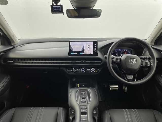 ホンダ ＺＲ－Ｖ ハイブリッド e:HEV Z 福井県 2023(令5)年 1.2万km クリスタルブラックパール ホンダセンシング/・衝突軽減ブレーキ/・車線逸脱警報機能/・クルーズコントロール（追従有）/純正Honda CONNECTディスプレー/【AM/FM/Bluetooth/フルセグTV/USB】/ETC2.0/ワイヤレス充電器/全方位カメラ/本革シート/パワーシート（運転席/助手席）/シートヒーター（運転席/助手席）/BOSEプレミアムサウンドシステム(12スピーカー)/プッシュスタート/スマートキー/スペアキー/オートライト/LEDヘッドライド/ドライブレコーダー