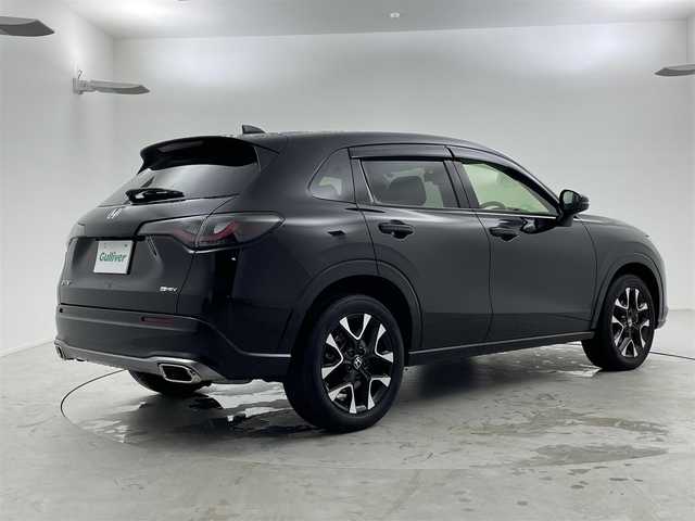 ホンダ ＺＲ－Ｖ ハイブリッド e:HEV Z 福井県 2023(令5)年 1.2万km クリスタルブラックパール ホンダセンシング/・衝突軽減ブレーキ/・車線逸脱警報機能/・クルーズコントロール（追従有）/純正Honda CONNECTディスプレー/【AM/FM/Bluetooth/フルセグTV/USB】/ETC2.0/ワイヤレス充電器/全方位カメラ/本革シート/パワーシート（運転席/助手席）/シートヒーター（運転席/助手席）/BOSEプレミアムサウンドシステム(12スピーカー)/プッシュスタート/スマートキー/スペアキー/オートライト/LEDヘッドライド/ドライブレコーダー