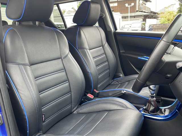 スズキ スイフト スポーツ 東京都 2014(平26)年 13.6万km 青 メモリナビ/バックカメラ/プッシュスタート/エアロパーツ/カラーナンバー：ZRZ（ブーストブルーPM)