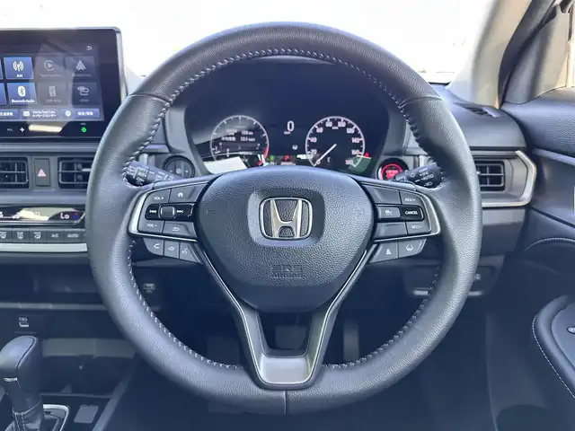ホンダ ＷＲ－Ｖ Z+ 宮城県 2024(令6)年 0.6万km プラチナホワイトパール ホンダセンシング/・衝突軽減ブレーキ/・誤発進抑制機能/・後方誤発進抑制機能/・近距離衝突軽減ブレーキ/・歩行者事故低減ステアリング/・路外逸脱抑制機能/・アダプティブクルーズコントロール/・車線維持支援システム/・先行車発進お知らせ機能/・標識認識機能/・オートハイビーム/・パーキングセンサーシステム/純正ディスプレイオーディオ/バックカメラ/純正ドライブレコーダー/純正17インチＡＷ/パドルシフト/ハーフレザーシート/革巻きステアリング/ステアリングスイッチ/プッシュスタート/電動格納ミラーウィンカー/横滑り防止装置/ルーフレール/オートライト/LEDヘッドライト/LEDフォグ/スマートキー/ETC
