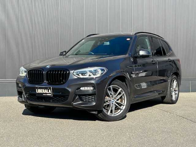 ＢＭＷ Ｘ３ 20d xDrive Mスポーツ 道東・釧路十勝 2018(平30)年 7.7万km ソフィスト・グレー・ブリリアント・エフェクト ４WD/純正HDDナビ/　CD/DVD/BT/USB/フルセグ/360°ビューモニター/ミラーETC/ドライビングアシスト/衝突回避ブレーキ/レーンキーピングアシスト/アクティブクルーズコントロール/パークディスタンスコントロール/パーキングアシスト/茶レザーシート/フロントパワーシート/全席シートヒーター/置くだけ充電/パワーバックドア/純正19インチAW/純正フロアマット
