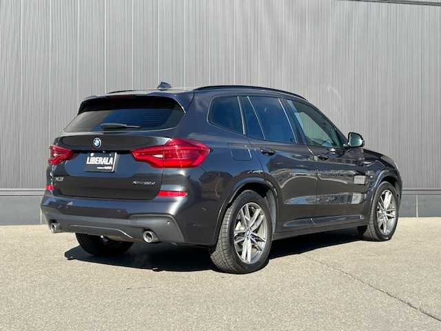 ＢＭＷ Ｘ３ 20d xDrive Mスポーツ 道東・釧路十勝 2018(平30)年 7.7万km ソフィスト・グレー・ブリリアント・エフェクト ４WD/純正HDDナビ/　CD/DVD/BT/USB/フルセグ/360°ビューモニター/ミラーETC/ドライビングアシスト/衝突回避ブレーキ/レーンキーピングアシスト/アクティブクルーズコントロール/パークディスタンスコントロール/パーキングアシスト/茶レザーシート/フロントパワーシート/全席シートヒーター/置くだけ充電/パワーバックドア/純正19インチAW/純正フロアマット