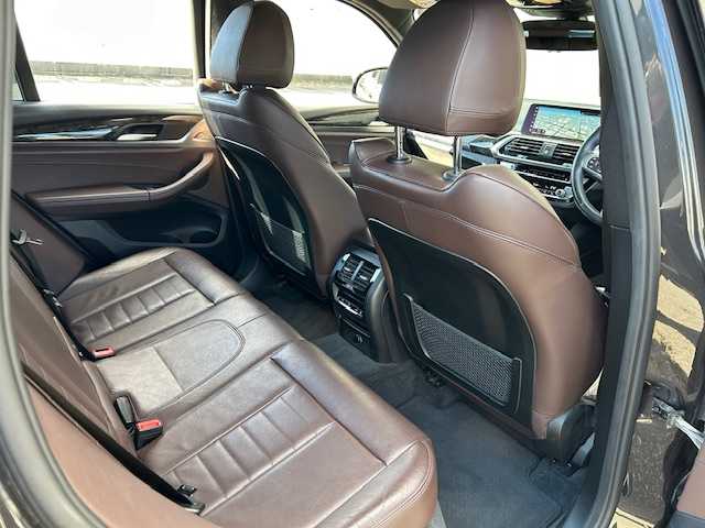 ＢＭＷ Ｘ３ 20d xDrive Mスポーツ 道東・釧路十勝 2018(平30)年 7.7万km ソフィスト・グレー・ブリリアント・エフェクト ４WD/純正HDDナビ/　CD/DVD/BT/USB/フルセグ/360°ビューモニター/ミラーETC/ドライビングアシスト/衝突回避ブレーキ/レーンキーピングアシスト/アクティブクルーズコントロール/パークディスタンスコントロール/パーキングアシスト/茶レザーシート/フロントパワーシート/全席シートヒーター/置くだけ充電/パワーバックドア/純正19インチAW/純正フロアマット