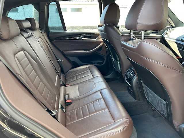 ＢＭＷ Ｘ３ 20d xDrive Mスポーツ 道東・釧路十勝 2018(平30)年 7.7万km ソフィスト・グレー・ブリリアント・エフェクト ４WD/純正HDDナビ/　CD/DVD/BT/USB/フルセグ/360°ビューモニター/ミラーETC/ドライビングアシスト/衝突回避ブレーキ/レーンキーピングアシスト/アクティブクルーズコントロール/パークディスタンスコントロール/パーキングアシスト/茶レザーシート/フロントパワーシート/全席シートヒーター/置くだけ充電/パワーバックドア/純正19インチAW/純正フロアマット