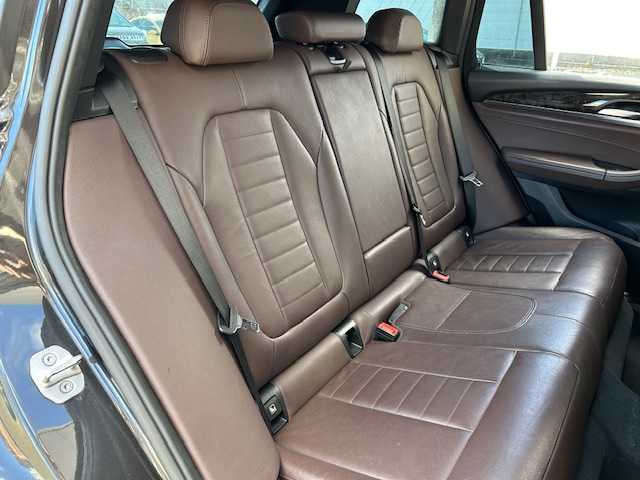 ＢＭＷ Ｘ３ 20d xDrive Mスポーツ 道東・釧路十勝 2018(平30)年 7.7万km ソフィスト・グレー・ブリリアント・エフェクト ４WD/純正HDDナビ/　CD/DVD/BT/USB/フルセグ/360°ビューモニター/ミラーETC/ドライビングアシスト/衝突回避ブレーキ/レーンキーピングアシスト/アクティブクルーズコントロール/パークディスタンスコントロール/パーキングアシスト/茶レザーシート/フロントパワーシート/全席シートヒーター/置くだけ充電/パワーバックドア/純正19インチAW/純正フロアマット