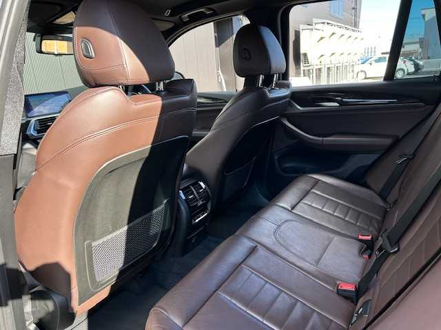 ＢＭＷ Ｘ３ 20d xDrive Mスポーツ 道東・釧路十勝 2018(平30)年 7.7万km ソフィスト・グレー・ブリリアント・エフェクト ４WD/純正HDDナビ/　CD/DVD/BT/USB/フルセグ/360°ビューモニター/ミラーETC/ドライビングアシスト/衝突回避ブレーキ/レーンキーピングアシスト/アクティブクルーズコントロール/パークディスタンスコントロール/パーキングアシスト/茶レザーシート/フロントパワーシート/全席シートヒーター/置くだけ充電/パワーバックドア/純正19インチAW/純正フロアマット