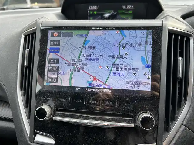 スバル インプレッサ スポーツ 1．6i－Lアイサイト 大阪府 2017(平29)年 7.8万km 青 ACC/ナビ/TV/バック・サイドカメラ/純正16インチAW/ブラインドスポット/クリアランスソナー/パドルシフト/ETC