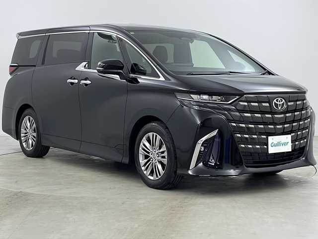 トヨタ アルファードハイブリット Z 道央・札幌 2025(令7)年 0.2万km ブラック ・4WD/・ワンオーナー/・寒冷地仕様/・サンルーフ/・ハイブリッド/・純正ディスプレイオーディオナビ&フルセグ&BT&Miracast&HDMI/・12.1後席ディスプレイ/・トヨタセーフティセンス/・ブラインドスポットモニター/・パーキングサポートブレーキ/・プロアクティブドライビングアシスト/・プリクラッシュアシストセーフティ/・レーンディパーチャーアラート/・ヘッドアップディスプレイ/・クリアランスソナー/・ロードサインアシスト/・クルーズコントロール/・パーキングアシスト/・全方位カメラ/・両側パワースライドドア/・社外ドライブレコーダー360°/・パワーバックドア/・パワーシート/・エアーシート/・シートヒーター/・レザーシート/・ハンドルヒーター/・パドルシフト/・革巻きステアリング/・ステアリングスイッチ/・置くだけ充電/・AC100V/・ビルトインETC2.0/・オートワイパー/・フロントワイパーデアイサー/・オートマチックハイビーム/・オートライト/・LEdヘッドライト/・LEDフォグ/・Advanced park/・nanoe X/・ECO MODE/・EV MODE/・スマートキー/・スペアキー/・プッシュスタート