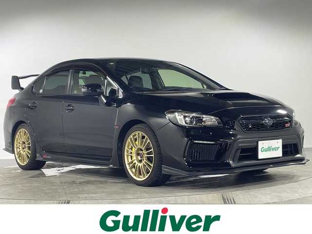 スバル ＷＲＸ ＳＴＩ STI タイプS 福岡県 2018(平30)年 2.3万km クリスタルブラックシリカ 禁煙車/サンルーフ/純正8インチメモリナビ/・CD/DVD/BT/フルセグTV/・バック/サイド/フロントモニター/アイサイト/柿本改マフラー/ハーフレザーシート/・シートヒーター(D/N)/・パワーシート（D/N)/革巻きステアリング/・ステアリングリモコン/ミラー型ドライブレコーダー前後/ETC/LEDヘッドライト/・オートライト/・フォグランプ/純正18インチアルミホイール