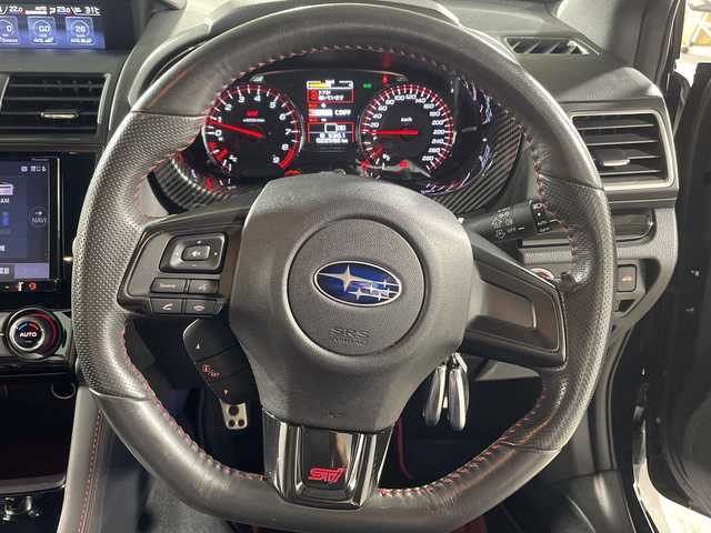 スバル ＷＲＸ ＳＴＩ STI タイプS 福岡県 2018(平30)年 2.3万km クリスタルブラックシリカ 禁煙車/サンルーフ/純正8インチメモリナビ/・CD/DVD/BT/フルセグTV/・バック/サイド/フロントモニター/アイサイト/柿本改マフラー/ハーフレザーシート/・シートヒーター(D/N)/・パワーシート（D/N)/革巻きステアリング/・ステアリングリモコン/ミラー型ドライブレコーダー前後/ETC/LEDヘッドライト/・オートライト/・フォグランプ/純正18インチアルミホイール