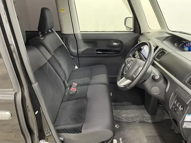 ダイハツ タント カスタム RS SA 長崎県 2014(平26)年 3.2万km ブラックマイカメタリック 純正8インチナビ　（NSZN‐W64DB）/・フルセグTV　CD/DVD/SD/Bluetooth/スマートアシスト/・衝突軽減ブレーキ/・踏み間違い防止装置/バックカメラ/両側パワースライドドア/LEDヘッドライト/フォグランプ/プッシュスタート/スマートキー/アイドリングストップ/横滑り防止装置/ステアリングスイッチ/ETC/後席サンシェード/社外13インチAW/純正フロアマット