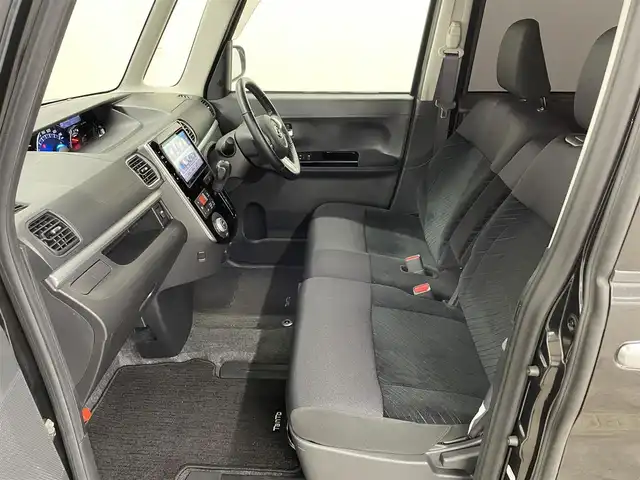 ダイハツ タント カスタム RS SA 長崎県 2014(平26)年 3.2万km ブラックマイカメタリック 純正8インチナビ　（NSZN‐W64DB）/・フルセグTV　CD/DVD/SD/Bluetooth/スマートアシスト/・衝突軽減ブレーキ/・踏み間違い防止装置/バックカメラ/両側パワースライドドア/LEDヘッドライト/フォグランプ/プッシュスタート/スマートキー/アイドリングストップ/横滑り防止装置/ステアリングスイッチ/ETC/後席サンシェード/社外13インチAW/純正フロアマット