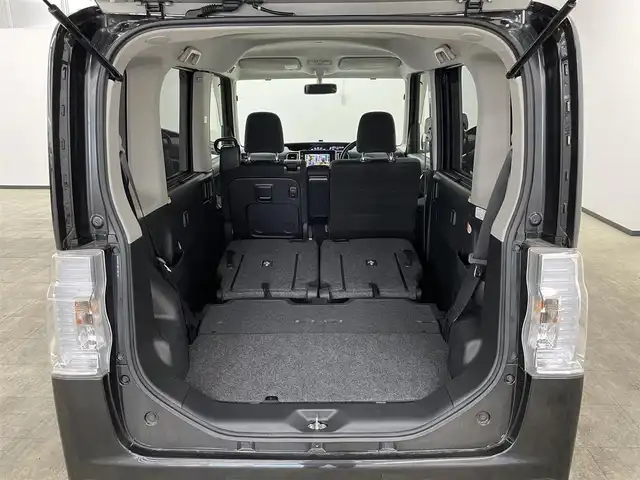 ダイハツ タント カスタム RS SA 長崎県 2014(平26)年 3.2万km ブラックマイカメタリック 純正8インチナビ　（NSZN‐W64DB）/・フルセグTV　CD/DVD/SD/Bluetooth/スマートアシスト/・衝突軽減ブレーキ/・踏み間違い防止装置/バックカメラ/両側パワースライドドア/LEDヘッドライト/フォグランプ/プッシュスタート/スマートキー/アイドリングストップ/横滑り防止装置/ステアリングスイッチ/ETC/後席サンシェード/社外13インチAW/純正フロアマット