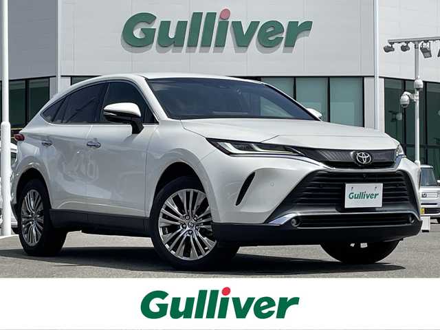 トヨタ ハリアー Z レザーパッケージ 佐賀県 2020(令2)年 5.8万km ホワイトパールクリスタルシャイン 黒革シート/JBL12.3インチメモリーナビゲーション/・フルセグTV/AM/FM/USB/Bluetooth/・JBLプレミアムサウンド/バック/サイドカメラ/前後ドライブレコーダー/ビルトインETC2.0/ハンズフリーパワーリアゲ―ト/ヘッドアップディスプレイ/デジタルインナーミラー/電子パーキングブレーキ/AUTO HOLD機能/DN席パワーシート(D席メモリー機能付)/DN席シートヒーター/シートベンチレーション/ISOFIX対応/革巻きステアリング/ステアリングヒーター/ステアリングリモコン/純正19インチアルミホイール/純正LEDヘッドライト/オートマチックハイビーム/純正LEDフォグランプ/純正フロアマット/新車保証書/トヨタセーフティセンス/・レーダークルーズコントロール/・レーンディパーチャーアラート/・プリクラッシュセーフティ/・ブラインドスポットモニター/・クリアランスソナー/・リヤクロストラフィックアラート/・ロードサインアシスト