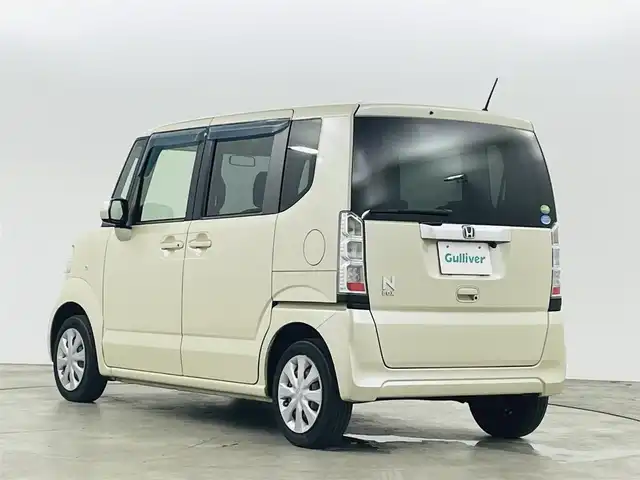 ホンダ Ｎ ＢＯＸ G 福島県 2017(平29)年 8.2万km プレミアムアイボリーP 社外ナビゲーション/・フルセグTV/CD/DVD/SD/・バックカメラ/両側スライドドア/プッシュスタート/・スマートキー/LEDヘッドライト/・ヘッドライトレベライザー/社外フロアマット/ドアバイザー/冬タイヤ4本積込み(社外アルミ)