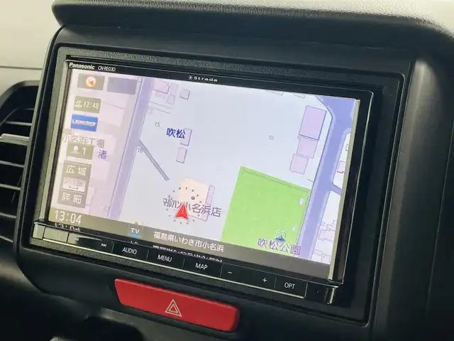 ホンダ Ｎ ＢＯＸ G 福島県 2017(平29)年 8.2万km プレミアムアイボリーP 社外ナビゲーション/・フルセグTV/CD/DVD/SD/・バックカメラ/両側スライドドア/プッシュスタート/・スマートキー/LEDヘッドライト/・ヘッドライトレベライザー/社外フロアマット/ドアバイザー/冬タイヤ4本積込み(社外アルミ)
