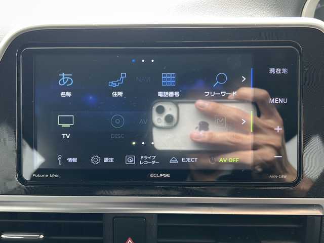 トヨタ シエンタ ハイブリッド G クエロ 愛知県 2018(平30)年 7.8万km ホワイトパールクリスタルシャイン ワンオーナー/禁煙車/ECLIPSE製ナビ/フルセグTV・BT・CD・DVD・SD・USB・AUX・AM・FM/バックカメラ/両側パワースライドドア/プリクラッシュセーフティー/レーンディパーチャーアラート/車両接近通報装置/先行車発進お知らせ機能/ナビ連動型前後ドライブレコーダー/ステアリングスイッチ/オートライト/オートハイビーム/LEDヘッドライト/フォグランプ/ETC/革巻きステアリング/純正フロアマット/スマートキー/プッシュスタート/保証書/取扱説明書/スペアスマートキー/ディーラー整備記録簿（R1~R7）