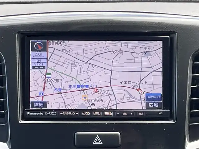 スズキ ワゴンＲ スティングレー T 埼玉県 2015(平27)年 7.7万km クリスタルホワイトP 新車時保証書/取扱説明書/純正SDナビ（CN-R302Z)/　（フルセグTV/BT/CD・DVD/SD/USB/ラジオ)/プッシュスタート/オートライト/HIDヘッドライト/LEDデイライト/ステアリングスイッチ/パドルシフト/クルーズコントロール/アイドリングストップ/スタビリティコントロール（横滑り防止機能）/レーダーブレーキサポート/社外前後ドライブレコーダー/運転席シートヒーター/ETC/社外フロアマット/純正ドアバイザー/タイヤサイズ　　165/55/R15