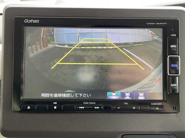 ホンダ Ｎ ＢＯＸ G EX ホンダセンシング 道東・釧路十勝 2018(平30)年 7.7万km ブリティッシュグリーンP 純正ナビ　VXM-184VFi/・フルセグテレビ、DVD、CD、IPOD、USB、BT、ラジオ/ビルトインＥＴＣ/両側パワースライドドア/電動格納ミラー/横滑り防止装置/衝突軽減装置/車線逸脱警報装置/純正フロアマット/ステアリングスイッチ/シートヒーター/社外AW組冬タイヤ積載
