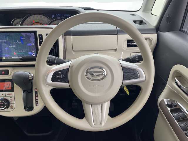 ダイハツ ムーヴ キャンバス G メイクアップ リミテッド　SAⅢ 愛知県 2020(令2)年 3万km パールホワイトⅢ/ナチュラルベージュマイカメタリック 2トーン 純正8型ナビ/・Bluetooth/・CD/DVD/・フルセグテレビ/・SD音楽録音/全方位モニター/両側パワースライドドア/衝突軽減ブレーキ/レーンキープアシスト/オートマチックハイビーム/前方ドライブレコーダー/ETC/LEDヘッドライト/スマートキー