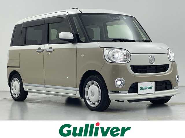 ダイハツ ムーヴ キャンバス G メイクアップ リミテッド　SAⅢ 愛知県 2020(令2)年 3万km パールホワイトⅢ/ナチュラルベージュマイカメタリック 2トーン 純正8型ナビ/・Bluetooth/・CD/DVD/・フルセグテレビ/・SD音楽録音/全方位モニター/両側パワースライドドア/衝突軽減ブレーキ/レーンキープアシスト/オートマチックハイビーム/前方ドライブレコーダー/ETC/LEDヘッドライト/スマートキー