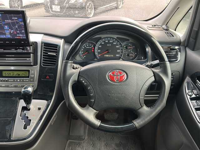 トヨタ アルファード Ｇ AS 山形県 2003(平15)年 8.5万km ホワイトパールマイカ 4WD/サンルーフ/社外HDDナビ/・CN-HDS965D/CD、MD、フルセグTV、MSV/革調シートカバー/後席用モニター/バックカメラ/ETC/ウッドコンビステアリング/ステアリングリモコン/社外ツイーター/LEDルームランプ/フロアマット/17インチBBSアルミホイール/オートライト/キセノンライト/フォグランプ/ローダウン/ウィンカーミラー/社外マフラー/整備手帳/取扱説明書