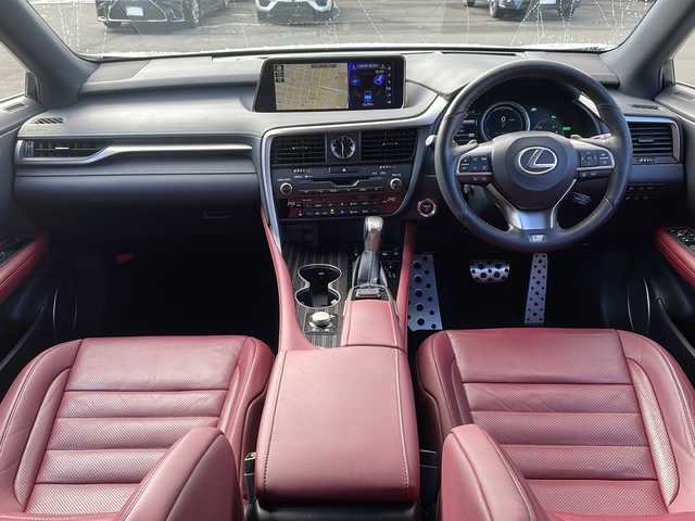 レクサス ＲＸ 450h Fスポーツ 道北・旭川 2018(平30)年 7.5万km ホワイトノーヴァガラスフレーク /4WD//禁煙//純正ナビ/BT/CD/DVD/フルセグ/ブルーレイ/USB/AUX//レザーシート//前席パワーシート//前席エアシート//全席シートヒーター//運転席メモリーシート//セーフティシステムプラス//LKA/PCS/BSM/クリアランスソナー/ACC/ICS/HUD/TPMS//革巻きステアリング//ハンドルヒーター//パドルシフト//ステアリングスイッチ//オートライト//オートマチックハイビーム//LEDヘッドライト//フォグランプ//パワーバックドア//バックカメラ//サイドカメラ//フロントカメラ//ETC//ドライブレコーダー//サンシェード//オートワイパー//オートリトラミラー//純正フロアマット//取扱説明書//保証書