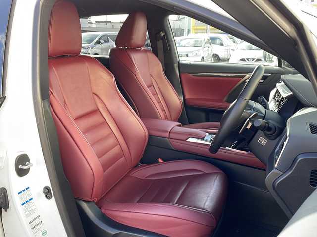 レクサス ＲＸ 450h Fスポーツ 道北・旭川 2018(平30)年 7.5万km ホワイトノーヴァガラスフレーク /4WD//禁煙//純正ナビ/BT/CD/DVD/フルセグ/ブルーレイ/USB/AUX//レザーシート//前席パワーシート//前席エアシート//全席シートヒーター//運転席メモリーシート//セーフティシステムプラス//LKA/PCS/BSM/クリアランスソナー/ACC/ICS/HUD/TPMS//革巻きステアリング//ハンドルヒーター//パドルシフト//ステアリングスイッチ//オートライト//オートマチックハイビーム//LEDヘッドライト//フォグランプ//パワーバックドア//バックカメラ//サイドカメラ//フロントカメラ//ETC//ドライブレコーダー//サンシェード//オートワイパー//オートリトラミラー//純正フロアマット//取扱説明書//保証書