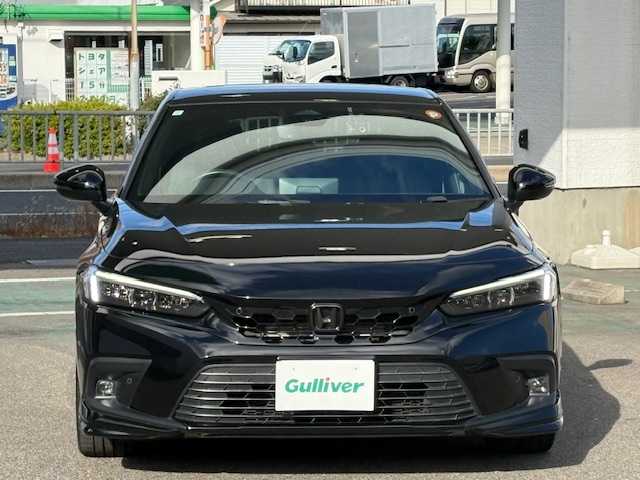 ホンダ シビック e:HEV 愛知県 2023(令5)年 3.6万km クリスタルブラックパール /禁煙車//ワンオーナー//純正ナビ//フルセグTV//AM・FM・Bluetooth//AppleCarPlay・AndroidAuto//BOSEプレミアムサウンド//ドライブレコーダー//バックカメラ//ETC//WI-FI接続//プッシュスタート//クルーズコントロール//パドルシフト//ワイヤレス充電//シートヒーター//ISOFIX//オートマチックブレーキ//コーナーセンサー//純正マット//純正リアスポイラー//盗難防止システム//横滑り防止システム//車線維持支援システム//本革巻きステア//保証書//取扱説明書//スペアキー