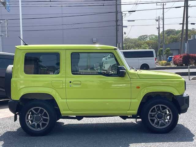 スズキ ジムニー XC 埼玉県 2019(令1)年 1.3万km キネティックイエロー ワンオーナー/社外メモリーナビ/バックカメラ/デュアルセンサーブレーキサポート/車線逸脱警報/ヒルホールドアシストコントロール/クルーズコントロール/サイドミラーヒーター/ヘッドライトウォッシャー/LEDヘッドライト/ビルトインETC