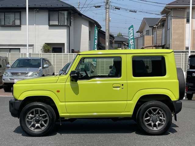 スズキ ジムニー XC 埼玉県 2019(令1)年 1.3万km キネティックイエロー ワンオーナー/社外メモリーナビ/バックカメラ/デュアルセンサーブレーキサポート/車線逸脱警報/ヒルホールドアシストコントロール/クルーズコントロール/サイドミラーヒーター/ヘッドライトウォッシャー/LEDヘッドライト/ビルトインETC