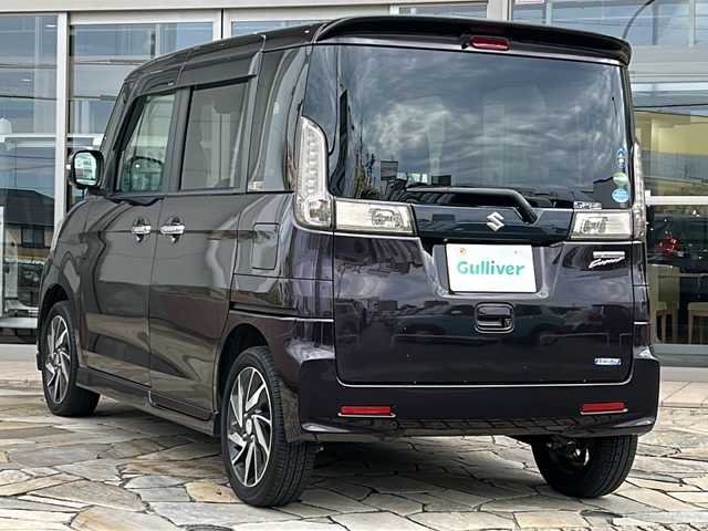 スズキ スペーシア カスタム XS 静岡県 2017(平29)年 2.5万km ムーンライトバイオレットPM 純正メモリナビ/・CD/・DVD/・フルセグＴＶ/・Bluetooth/・USB/・AM/・FM/主要装備/・両側パワスラ/・衝突軽減/・レーンキープ/・全方位カメラ/・ETC/・純正フロアマット/・シートヒーターD席/・ステリモ/・純正アルミホイール/・キセノンヘッドライト/・オートライト/・フォグランプ/・スマートキー/・プッシュスタート