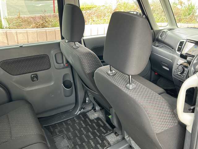 スズキ スペーシア カスタム XS 静岡県 2017(平29)年 2.5万km ムーンライトバイオレットPM 純正メモリナビ/・CD/・DVD/・フルセグＴＶ/・Bluetooth/・USB/・AM/・FM/主要装備/・両側パワスラ/・衝突軽減/・レーンキープ/・全方位カメラ/・ETC/・純正フロアマット/・シートヒーターD席/・ステリモ/・純正アルミホイール/・キセノンヘッドライト/・オートライト/・フォグランプ/・スマートキー/・プッシュスタート