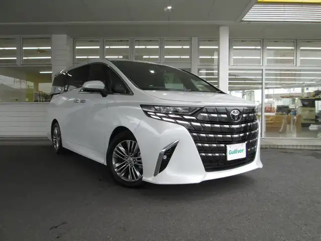 トヨタ アルファード Z 千葉県 2024(令6)年 1.1万km プラチナホワイトパールマイカ ワンオーナー/純正14インチディスプレイオーディオ/　【ナビ/フルセグ/BT】/パノラミックビューモニター/純正13.2型フリップダウンモニター/左右独立ムーンルーフ/デジタルインナーミラー/スペアタイヤ/LEDヘッドライト&LEDフォグ/純正18インチアルミホイール/黒レザーシート/パワーシート&シートヒーター＆エアーシート/　（前席＆セカンドシート）/置くだけ充電＆ビルトインETC2.0/前後ドライブレコーダー/新車整備手帳/取扱説明書/スペアキー