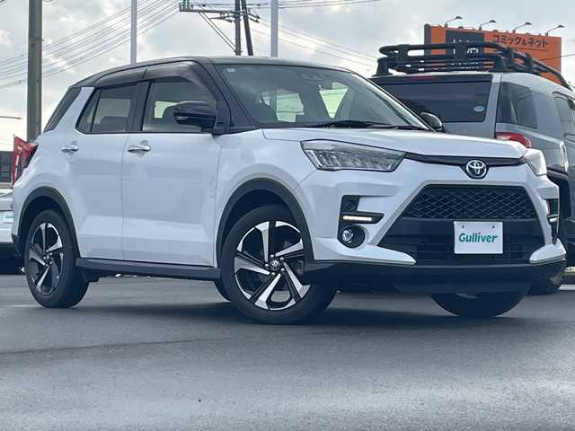 トヨタ ライズ Z 山口県 2022(令4)年 3.1万km ブラックマイカメタリック/シャイニングホワイトパール ワンオーナー　/バックカメラ　/純正９型ナビ　/FM/AM/CD/DVD/Bluetooth/フルセグTV/クリアランスソナー　/レーダークルーズコントロール　/純正フロアマット　/前席シートヒーター　/オートライト/オートマチックハイビーム/レーンキープアシスト　/衝突被害軽減ブレーキ　/ドライブレコーダー/ＥＴＣ