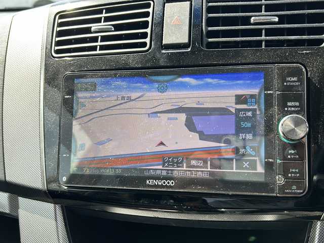 スバル ステラ カスタム R スマートアシスト 山梨県 2013(平25)年 5.2万km アーバンナイトブルークリスタルメタリック 社外ナビ　/ＡＭ　ＦＭ　Ｂｌｕｅｔｏｏｔｈ/ＥＴＣ　/プッシュスタート/オートエアコン　/オートライト/純正ドアバイザー/純正フロアマット/アイドリングストップ/パワーウインドウ/電動格納ミラー/パワステ