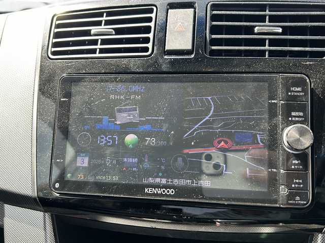 スバル ステラ カスタム R スマートアシスト 山梨県 2013(平25)年 5.2万km アーバンナイトブルークリスタルメタリック 社外ナビ　/ＡＭ　ＦＭ　Ｂｌｕｅｔｏｏｔｈ/ＥＴＣ　/プッシュスタート/オートエアコン　/オートライト/純正ドアバイザー/純正フロアマット/アイドリングストップ/パワーウインドウ/電動格納ミラー/パワステ