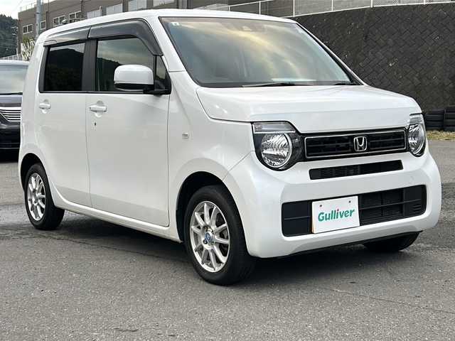 ホンダ Ｎ ＷＧＮ L ホンダセンシング 山梨県 2019(令1)年 4.4万km プラチナホワイトパール ４WD/ホンダセンシング/　・衝突軽減ブレーキ/　・路外逸脱抑制機能/　・アダプティブクルーズコントロール/　・レーンキープアシスト/純正ナビ　/　(CD/DVD/SD/USB/iPod/BT/フルセグ)/バックカメラ　/オートライト/シートヒーター/社外14インチアルミホイール/コーナーセンサー/スマートキー/ビルトインETC