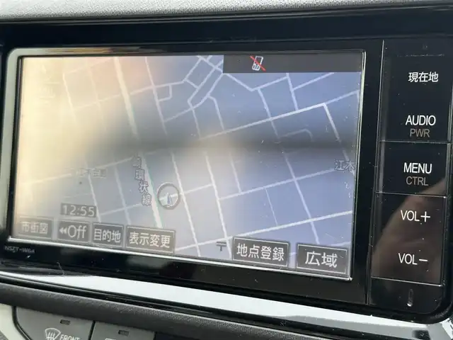 トヨタ アクア S 群馬県 2015(平27)年 8.9万km ディープアメジストマイカメタリック 登録時走行距離89095km/ワンオーナー/純正SDナビ/　【DVD/Bluetooth/CD/AM/FM】/フルセグTV/バックカメラ/ステアリングスイッチ/オートライト/プッシュスタート/スマートキー/ビルトインETC/電動格納ミラー/純正フロアマット/ドアバイザー/新車保証書/整備記録簿/取扱説明書