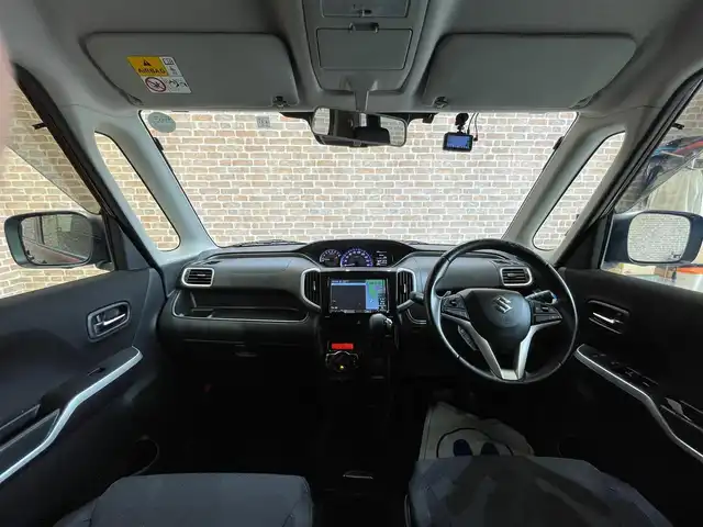 スズキ ソリオ バンディット HV MV 岩手県 2019(令1)年 6.6万km クラレットレッドメタリック/ブラック2トーンルーフ ４WD/全方位カメラ　/両側パワースライドドア/パドルシフト/シートヒーター/クルーズコントロール/レーンアシスト/コーナーセンサー/デュアルカメラブレーキサポート/純正ナビ（CD DVD Bluetooth USB AM FM フルセグ）/ドライブレコーダー/ETC/横滑り防止装置/LEDヘッドライト/ステアリングスイッチ/ロールサンシェード/シートバックテーブル/フォグランプ